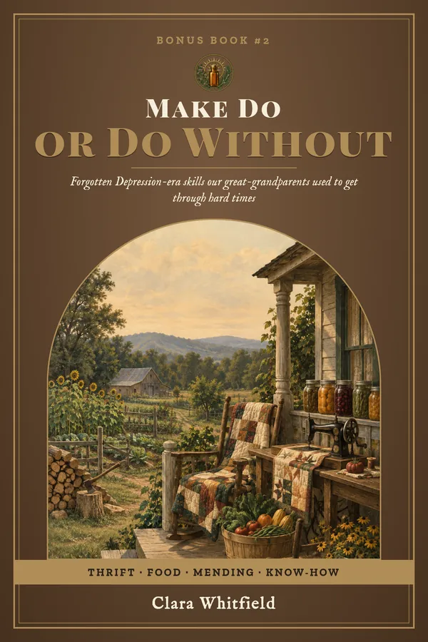 Make Do or Do Without bonus book cover