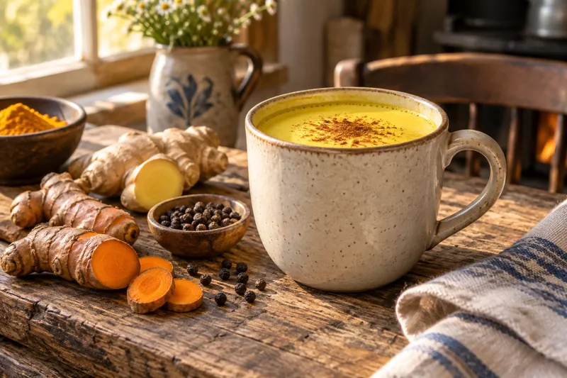 Golden Lantern Milk made at home